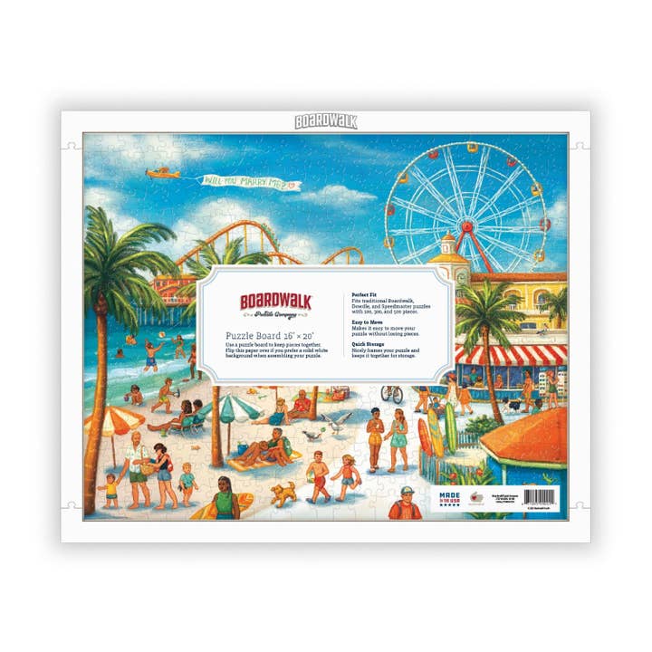 Large Puzzle Board - 16″×20″ for wholesale by Boardwalk Puzzle Company