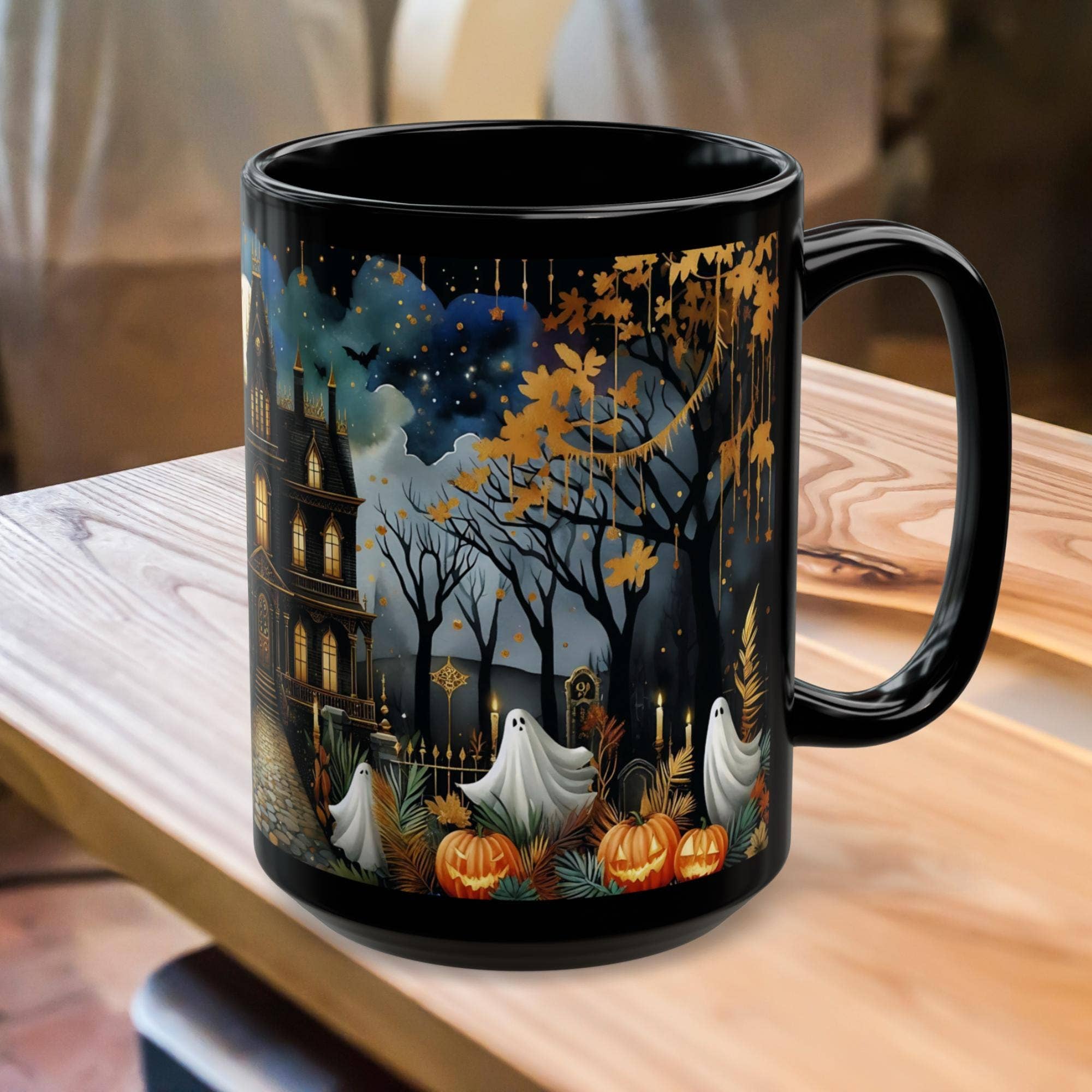 MAXIKIWI - Tasse à Café Ou Thé En émail Durable Pour L'intérieur Et L'extérieur - Tente Magique Fantastique - 350 Ml