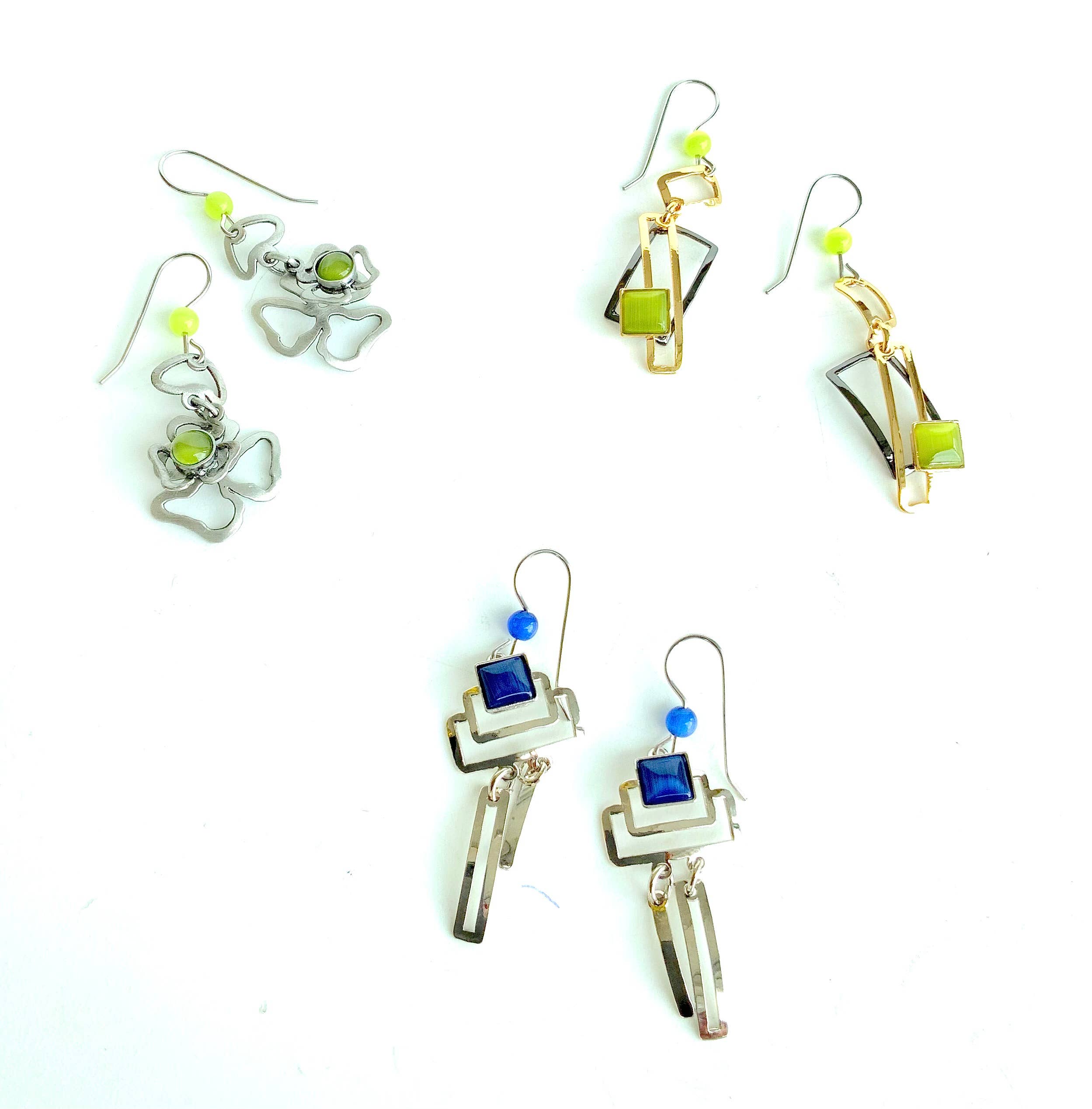 Christophe Poly / Crono Design - Wholesale Dangle Earrings - EARRINGS (Y) - Wire Hook Earrings
21