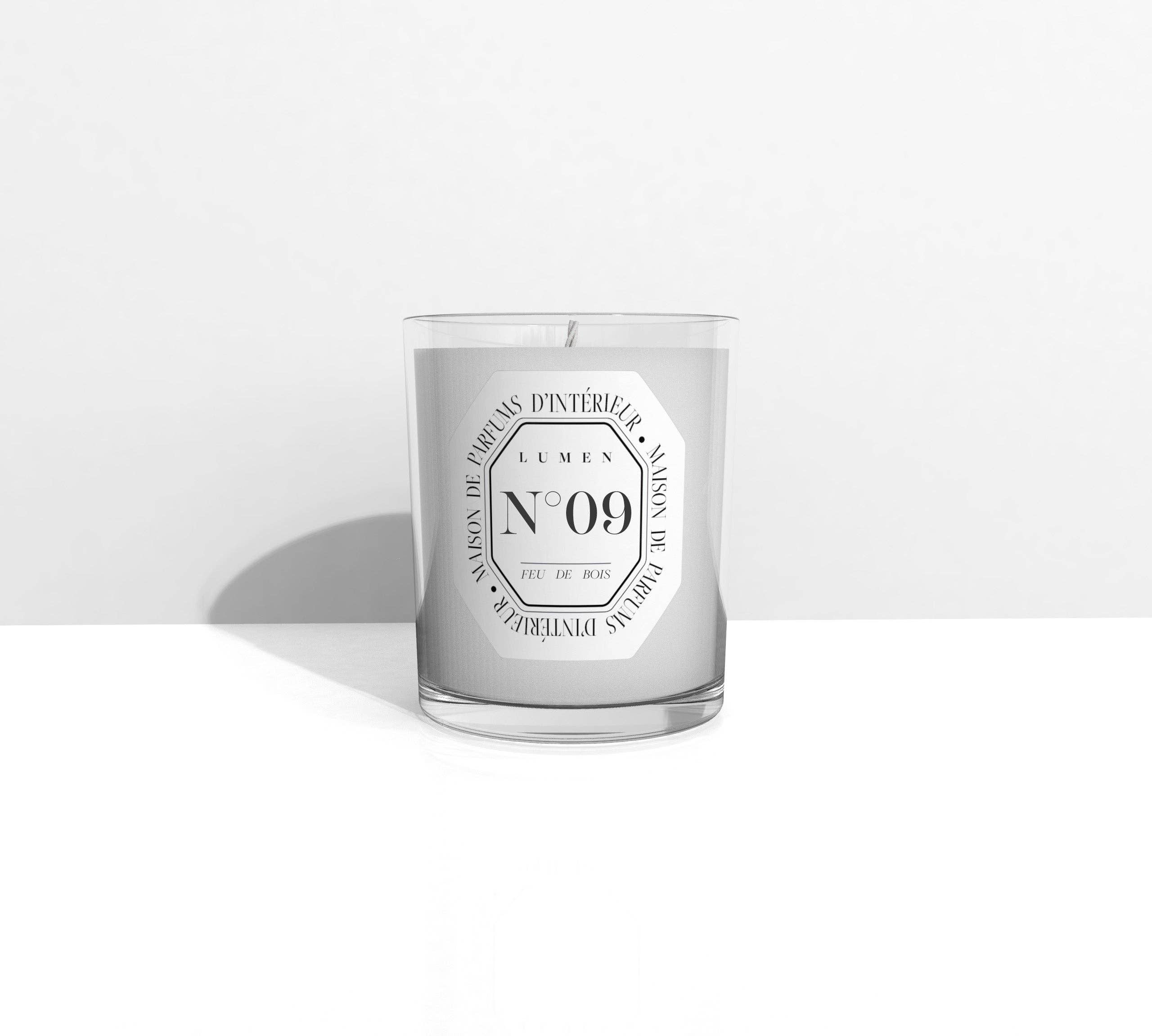 LUMEN - Wholesale Novelty Candle - Small Candle No.09 - Intense Wood Fire1