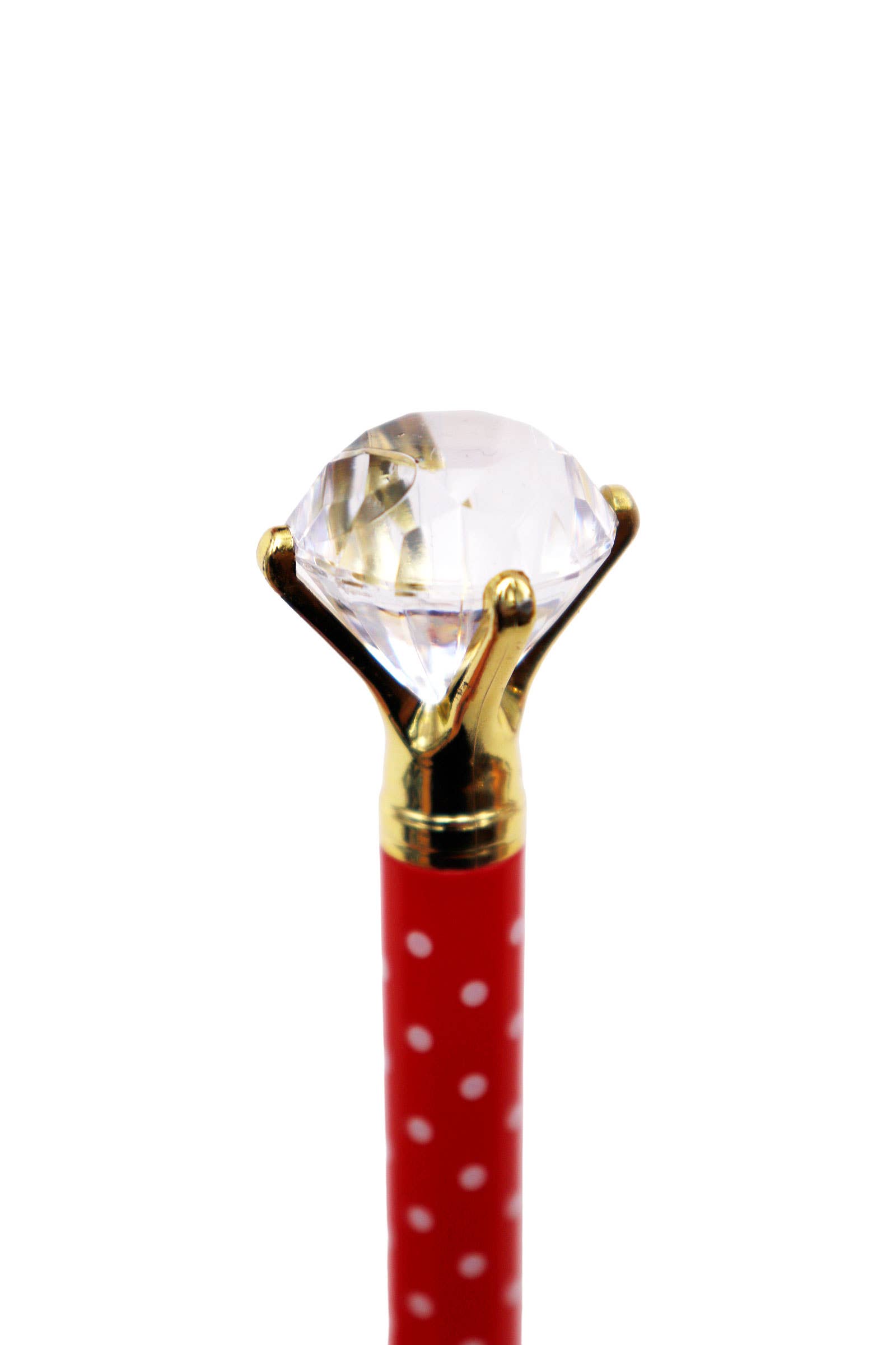 ASSORTED Bling Diamond Metallic Polka Dot Pen - 12 Pcs for wholesale on Faire6