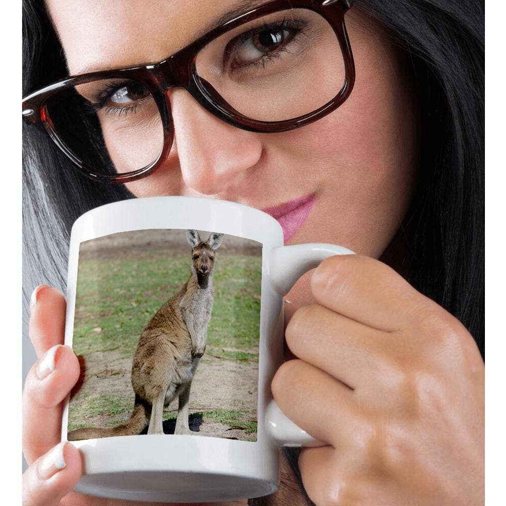3dRose - Wholesale Coffee mug - 3dRose, Australia, Perth, Yanchep National Park. Western gray kangaroo., Mug9