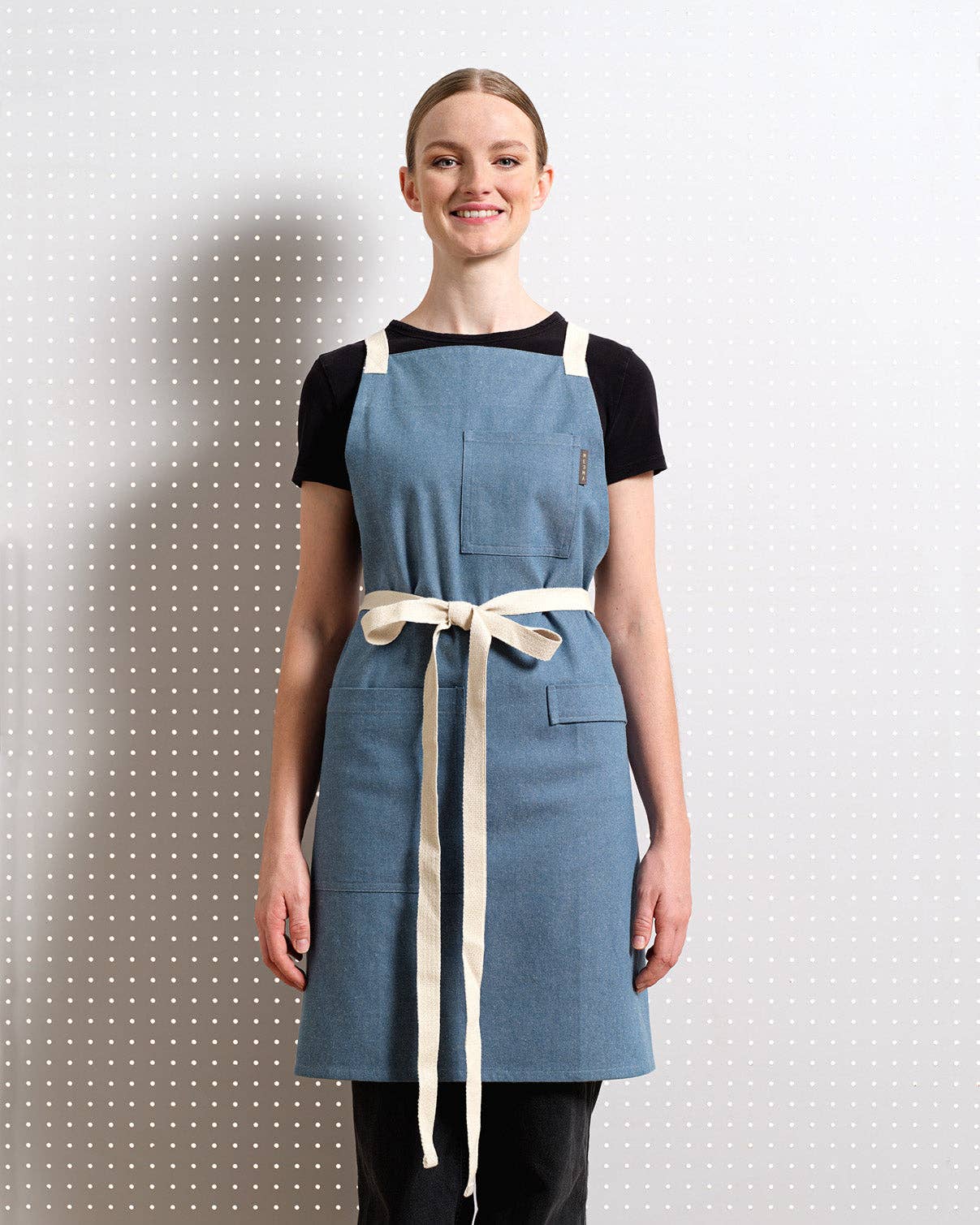 MEEMA - Wholesale Apron - Chef Apron Crossback – Upcycled Cotton, Unisex5