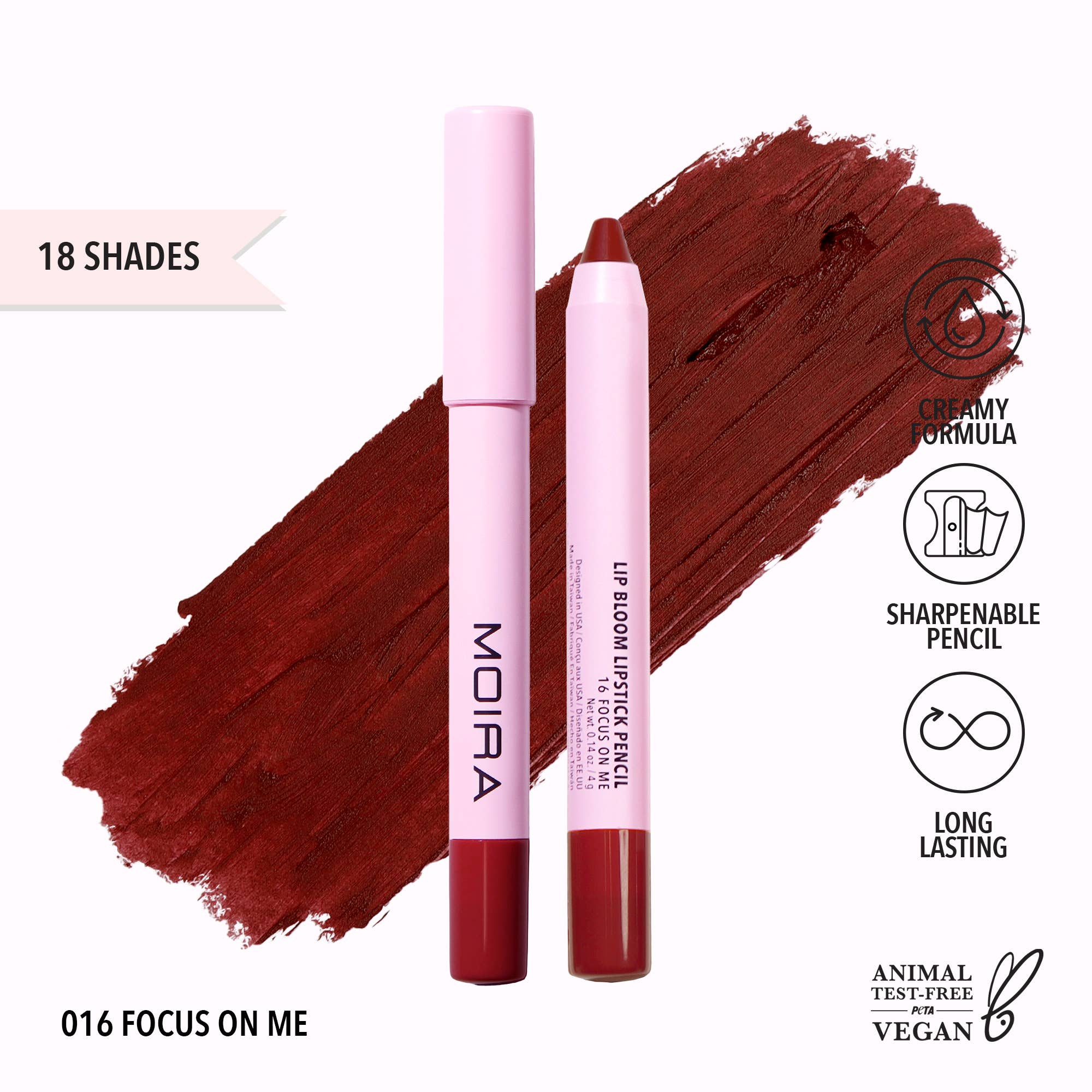 Moira Cosmetics - Wholesale Lipstick - Lip Bloom Lipstick Pencil15