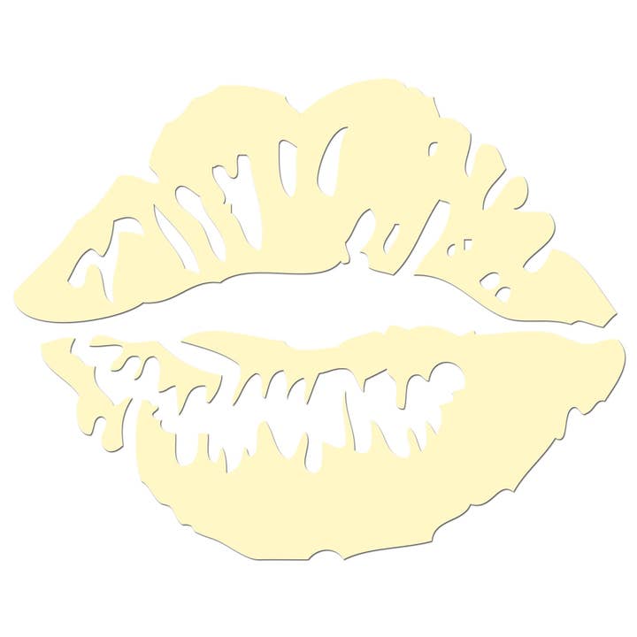 Kiss Lips Sticker for wholesale by WinsterCreations™