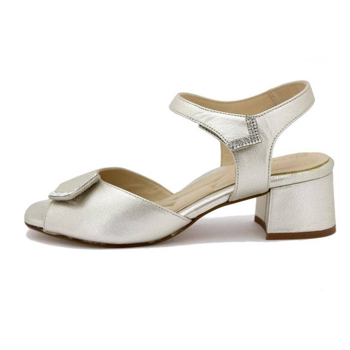 Metalen Hak Sandalen Cava 250288 voor wholesale door PieSanto
