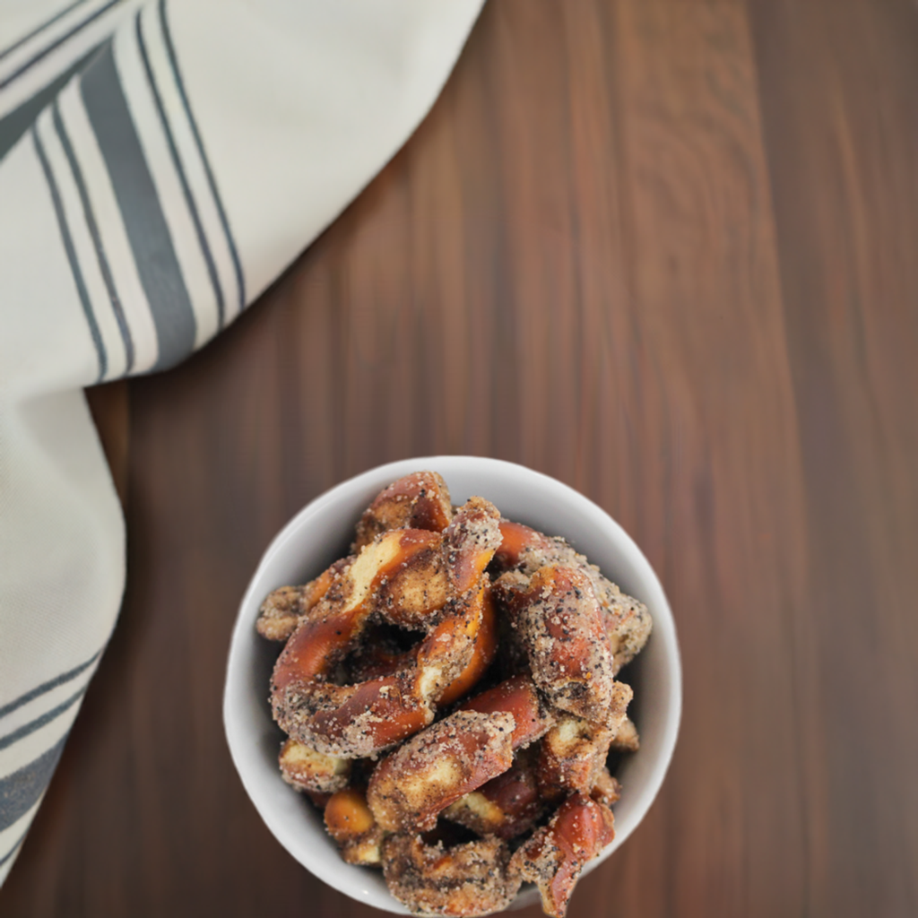 Outsiders Kitchen - Wholesale Pretzels - Coffee + Cream Pretzel Bites | Case of 123