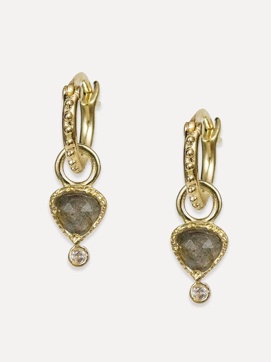 Lulu Designs - Wholesale Huggie Earrings - Colette Huggies & Charms0