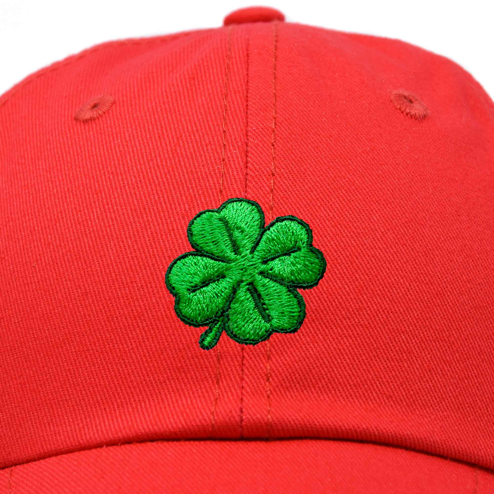 Dalix – wholesale Baseballkeps - Dam – Dalix Four Leaf Clover Hat Bollkeps St. Pattys Day Bomull71