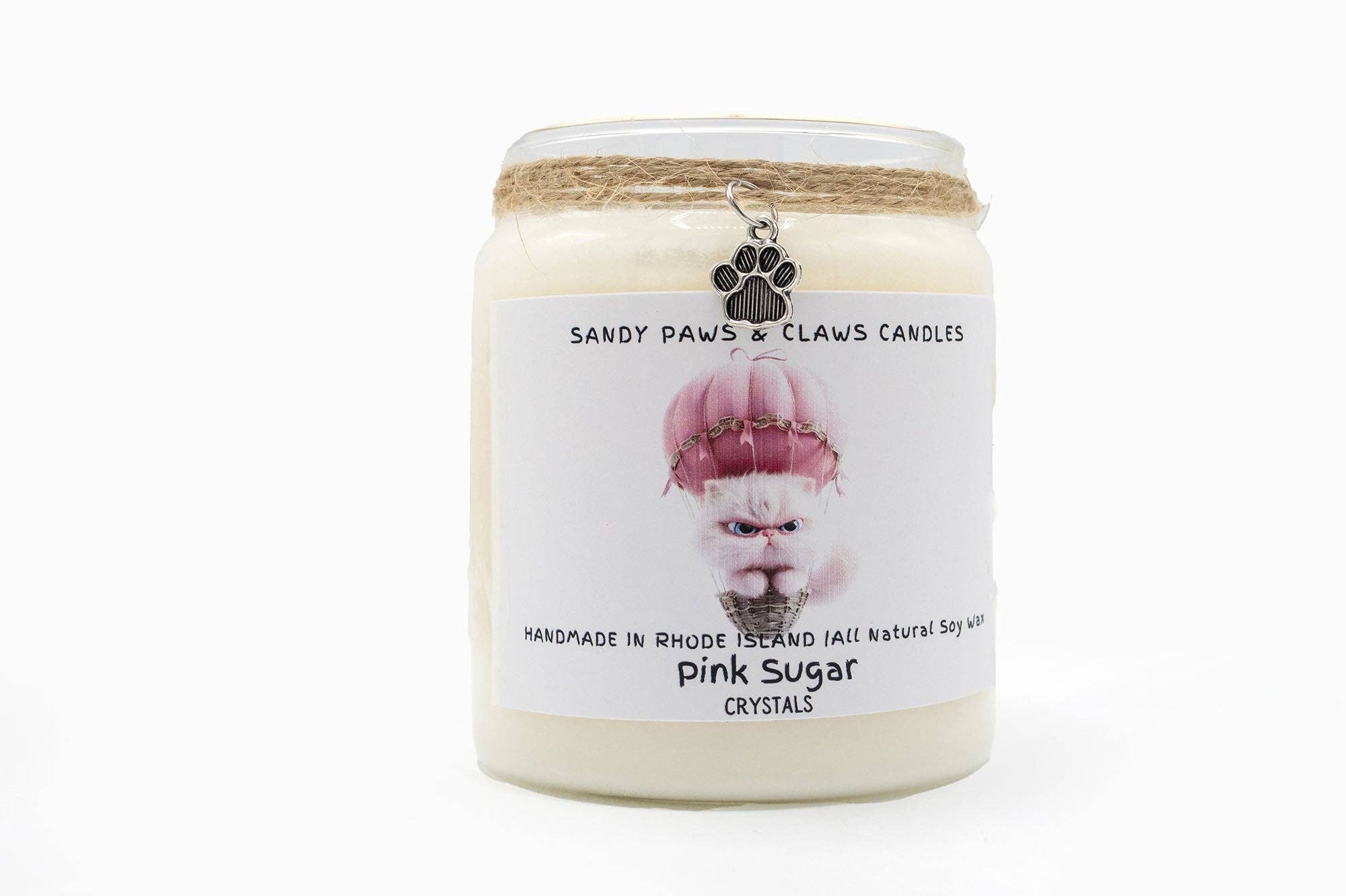 Sandy Paws Candles - Wholesale Jar/Filled Candle - Quirky Cat Collection - Soy Wax Candles - paraffin-free13