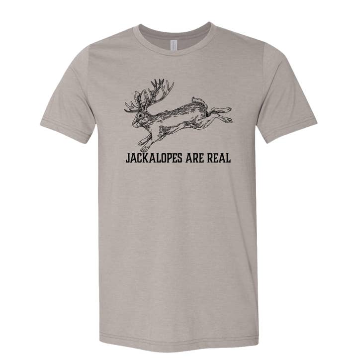 This Joyful Home - Wholesale T-Shirt (Graphic) - Unisex - Jackalopes are Real Wyoming Unisex T Shirt 4