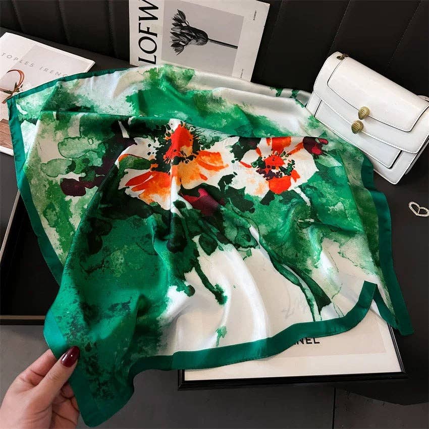 Marayn - Wholesale Scarf - Women's - Korean Silk Scarf Chic Style Elegant Gift4