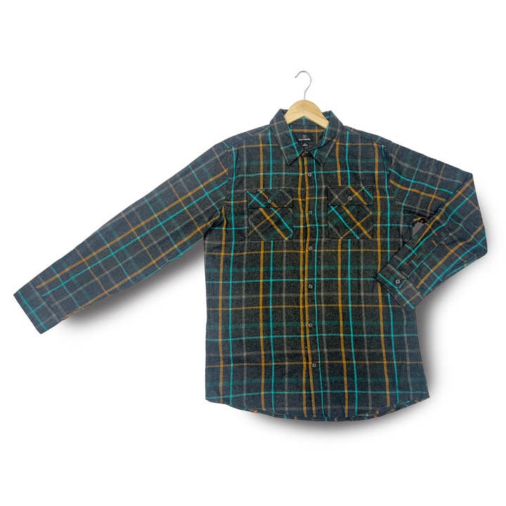 Grand Sierra - Wholesale Shirt - Men's - Men's Plaid Flannel L/S Shirt2