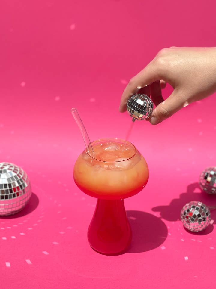 Agitateurs à Boissons Disco - Lot de 4 pour la vente par NPW