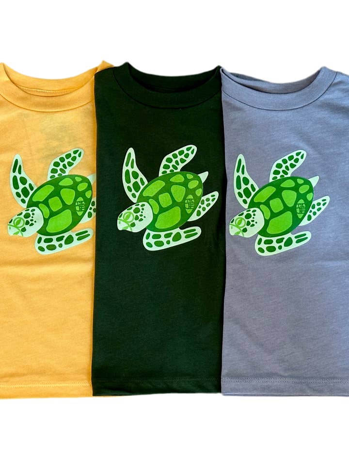 Honu Keiki Shirt for wholesale by B. Miyo Art