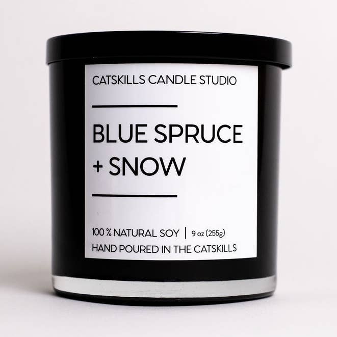 Catskills Candle Studio - Wholesale Jar/Filled Candle - Blue Spruce + Snow0