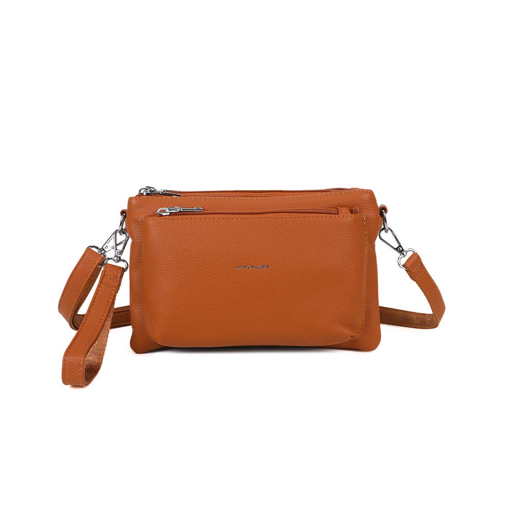 Strathurie – wholesale Crossbody bag – Women's – Strathurie Faux Leather Purse Style Bag 996 Brown0
