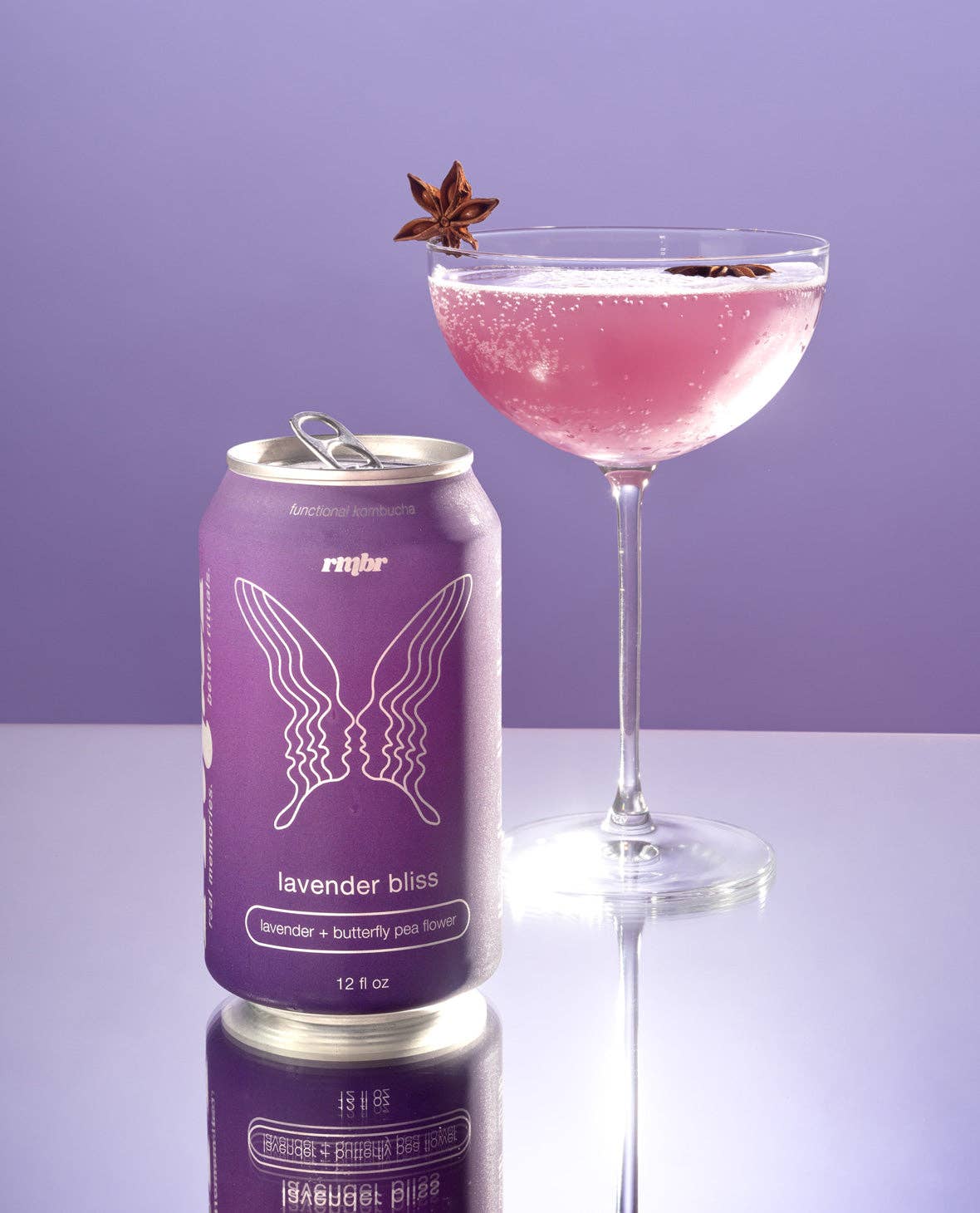 RMBR Kombucha - Wholesale Kombucha - Lavender Bliss - Green Tea Kombucha1