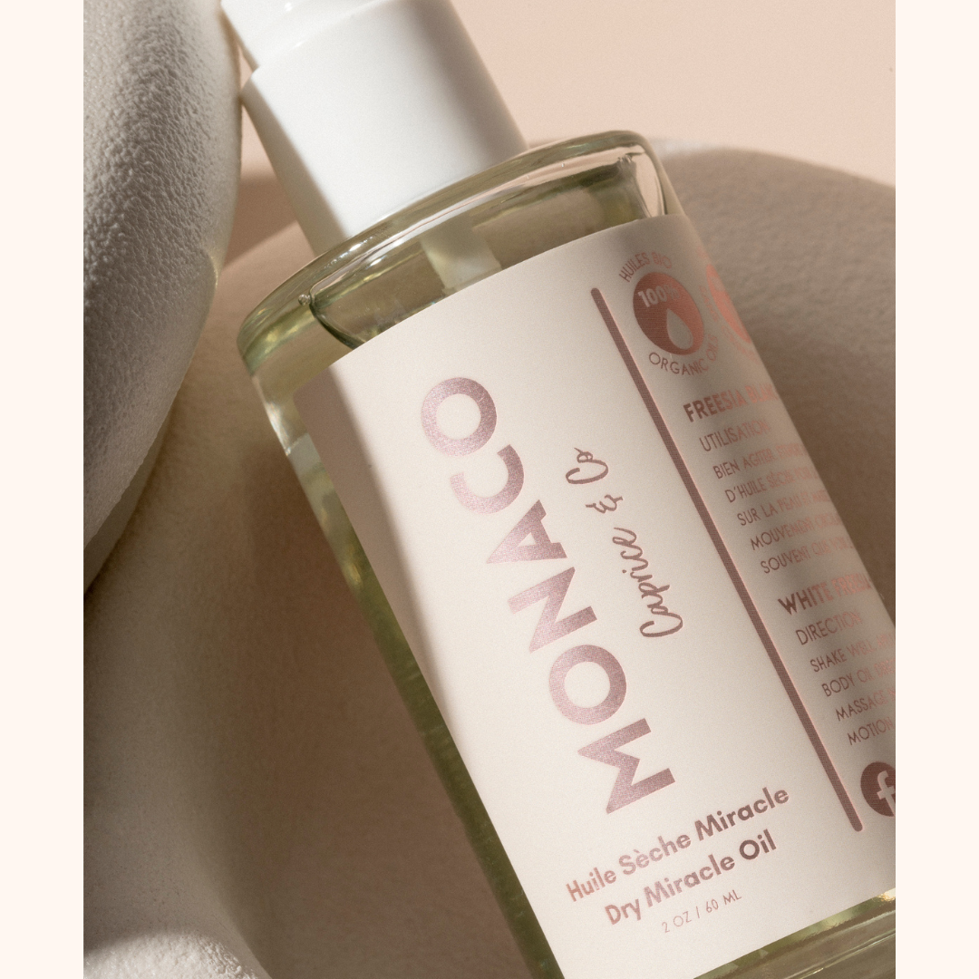 Caprice & Co - Wholesale Bath/Body Oil - Monaco - Dry Miracle Oil1