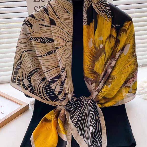 Floral Printed Scarf Headband for wholesale by UZ Wholesale Store