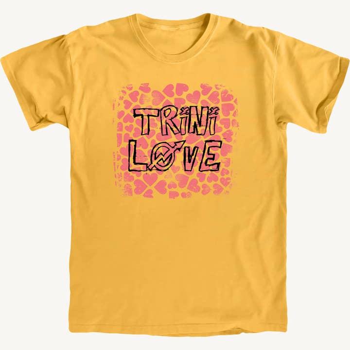 Trini Love Premium T-shirt for engroshandel hos Salt Water Colours