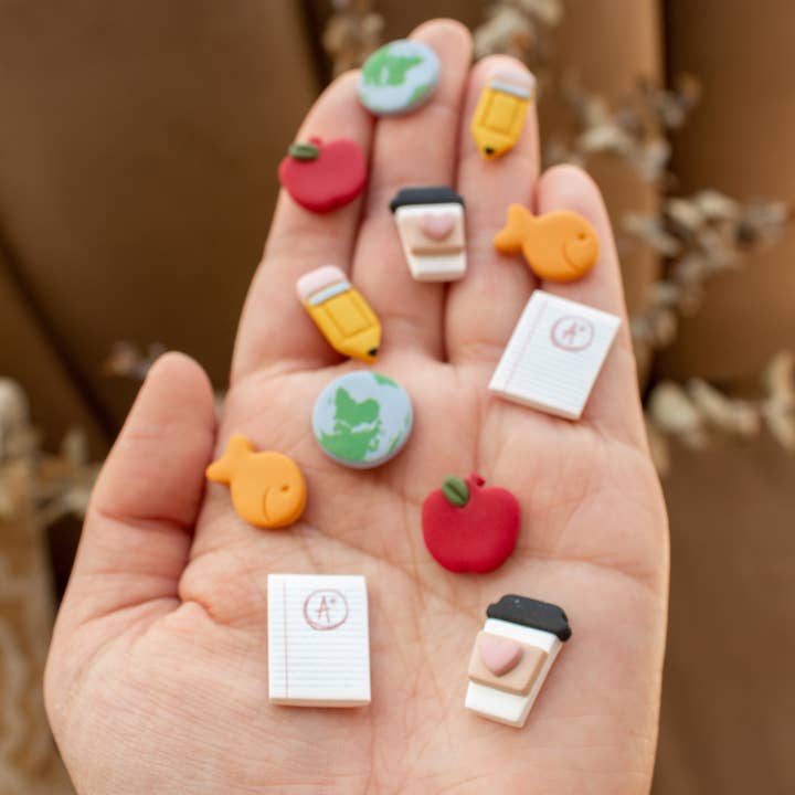 Indigo Clay Jewelry - Wholesale Stud/post earrings - Teacher Appreciation Studs1