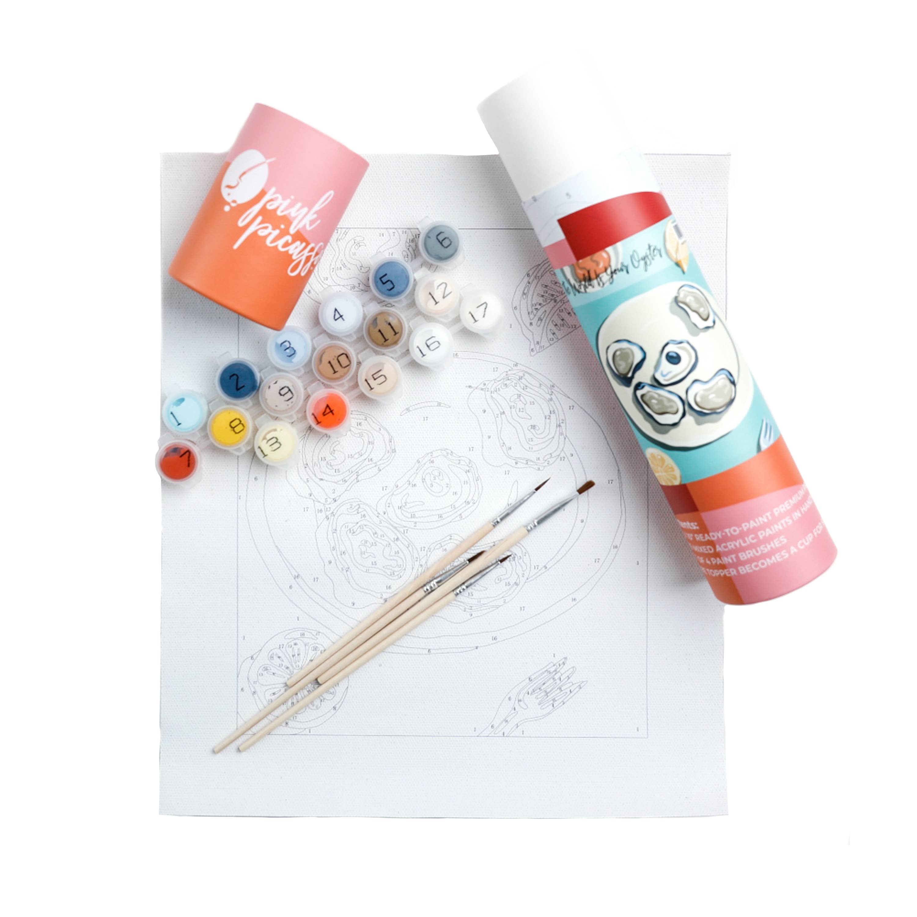 Pink Picasso Kits – Engroshandel DIY-hobbysæt – Verden er din østers3
