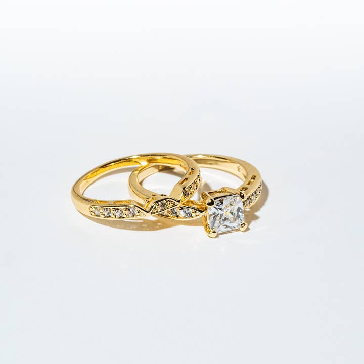 Golden Grace ringset voor wholesale door Harma
