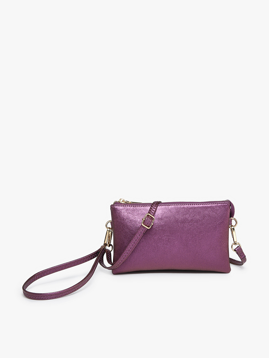 Jen & Co. - Wholesale Crossbody Bag - Women's - M013 Riley Monogrammable 3 Compartment Crossbody/Wristlet89