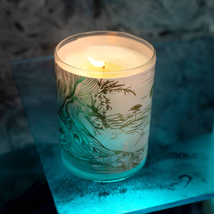 Spitfire Girl - Wholesale Jar/Filled Candle - White Collection Candle Cassiopeia4