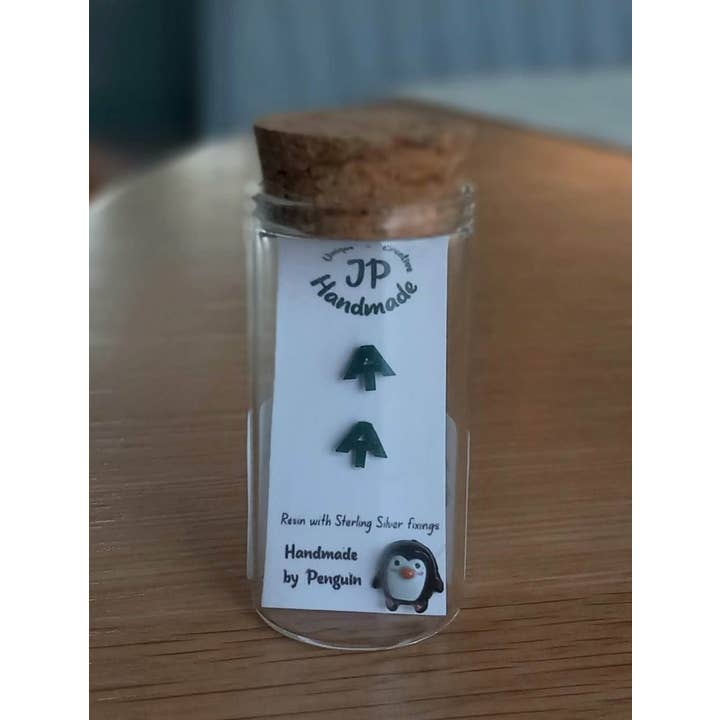 Jp Handmade - Wholesale Stud/Post Earrings - Appalachian Trail Stud Earrings in a bottle mixed pack2