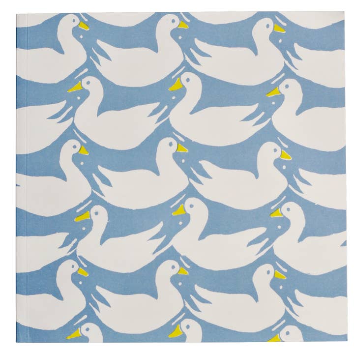 Cambridge Imprint - Wholesale Notebook - Square Notebook with Lined Paper in Ducks and Rabbits
