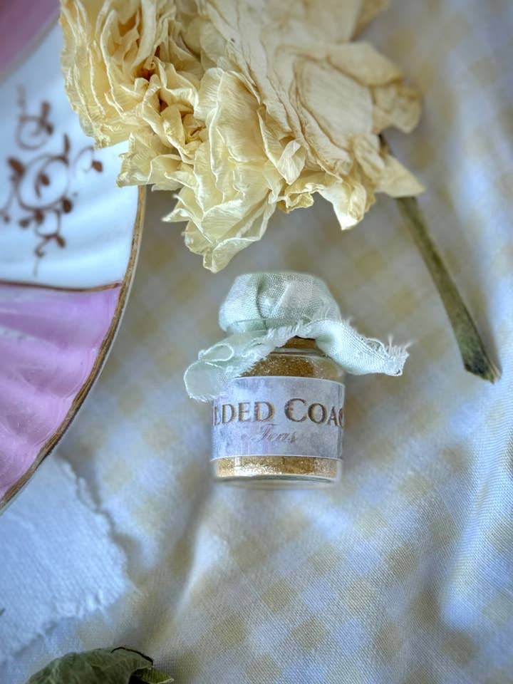 Gold Pixie Dust for wholesale by Gilded Coach Teas