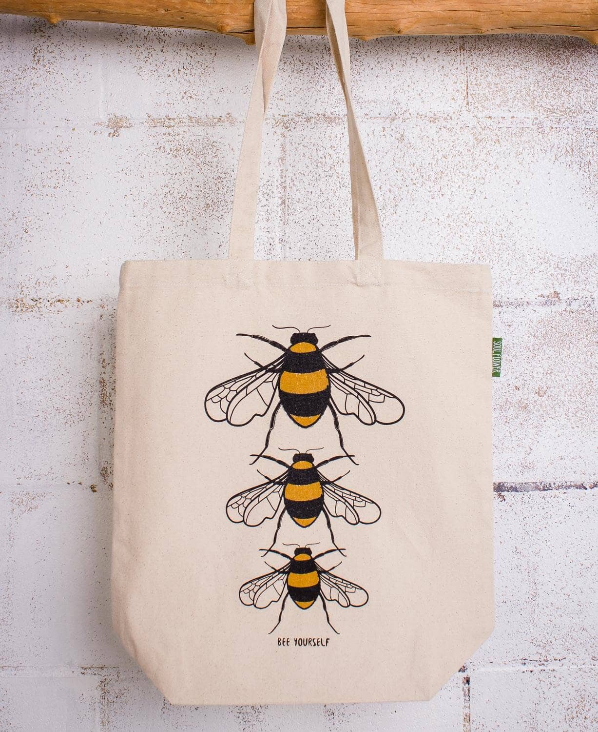 Soul Flower - Wholesale Tote Bag - Unisex - Bee Yourself Eco Tote Bag1