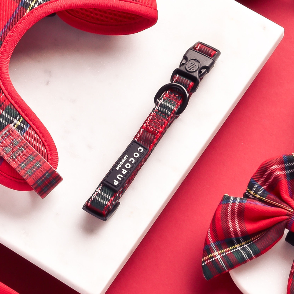 Cocopup London - Wholesale Pet Collar - Dog - Tartan COLLAR1