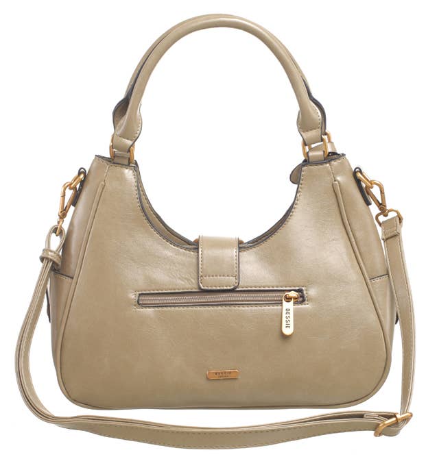 Bessie London – wholesale Axelremsväska – Dam – VINTAGE SPÄNNE UNDERARMSVÄSKA5