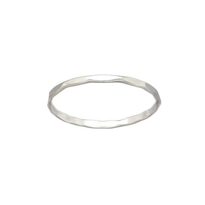 Hamret stabling Ring for engroshandel hos Something Silver