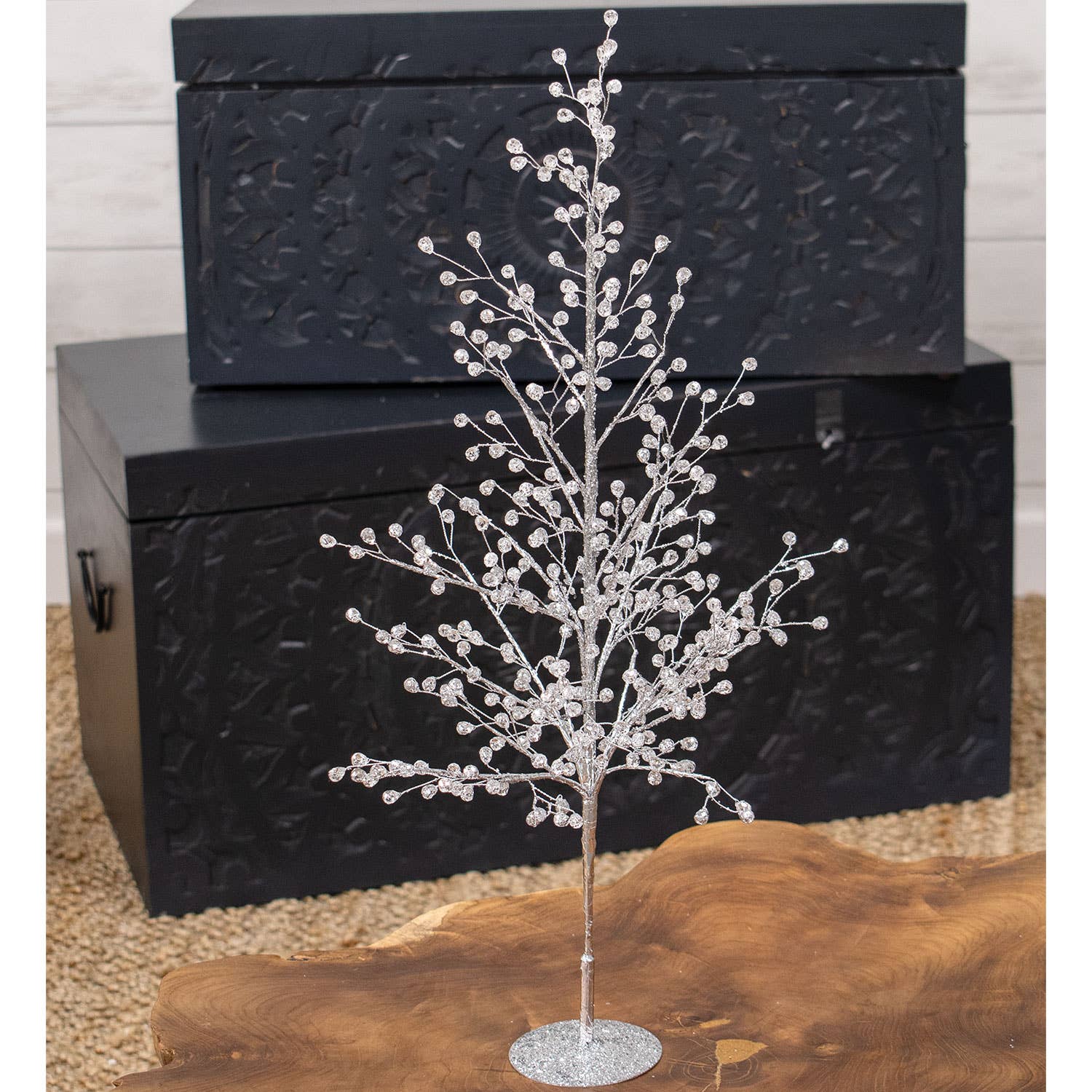 Col House Designs - Wholesale Christmas Decoration - Icy Gems Tree, 24"1
