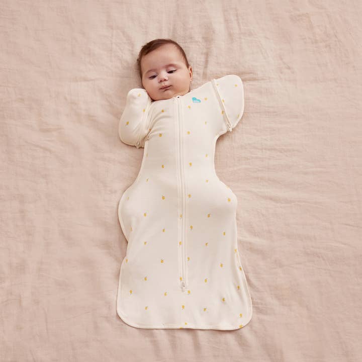 SWADDLE UP™ Transition Bag - Viscose Bamboo 1.0 TOG - Lemons for wholesale by Love to Dream