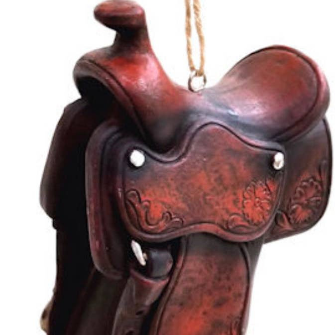 Broads Market - Wholesale Ornament - Saddle Christmas Ornament