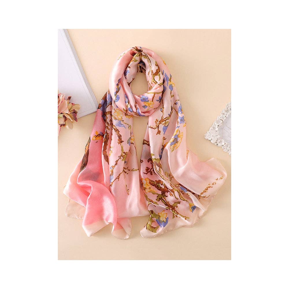 Sheer Trend - Vendita all'ingrosso Sciarpa - Donna - Scialle e sciarpa con spacco ricamati originali2