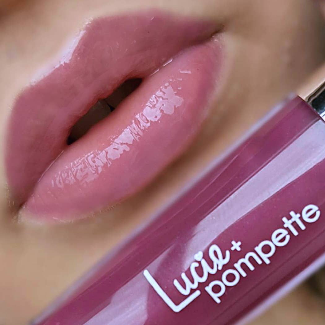 Lucie + Pompette - Wholesale Lip Plumper - Lip Batter Plumping Gloss – Can Can (Warm Berry)1