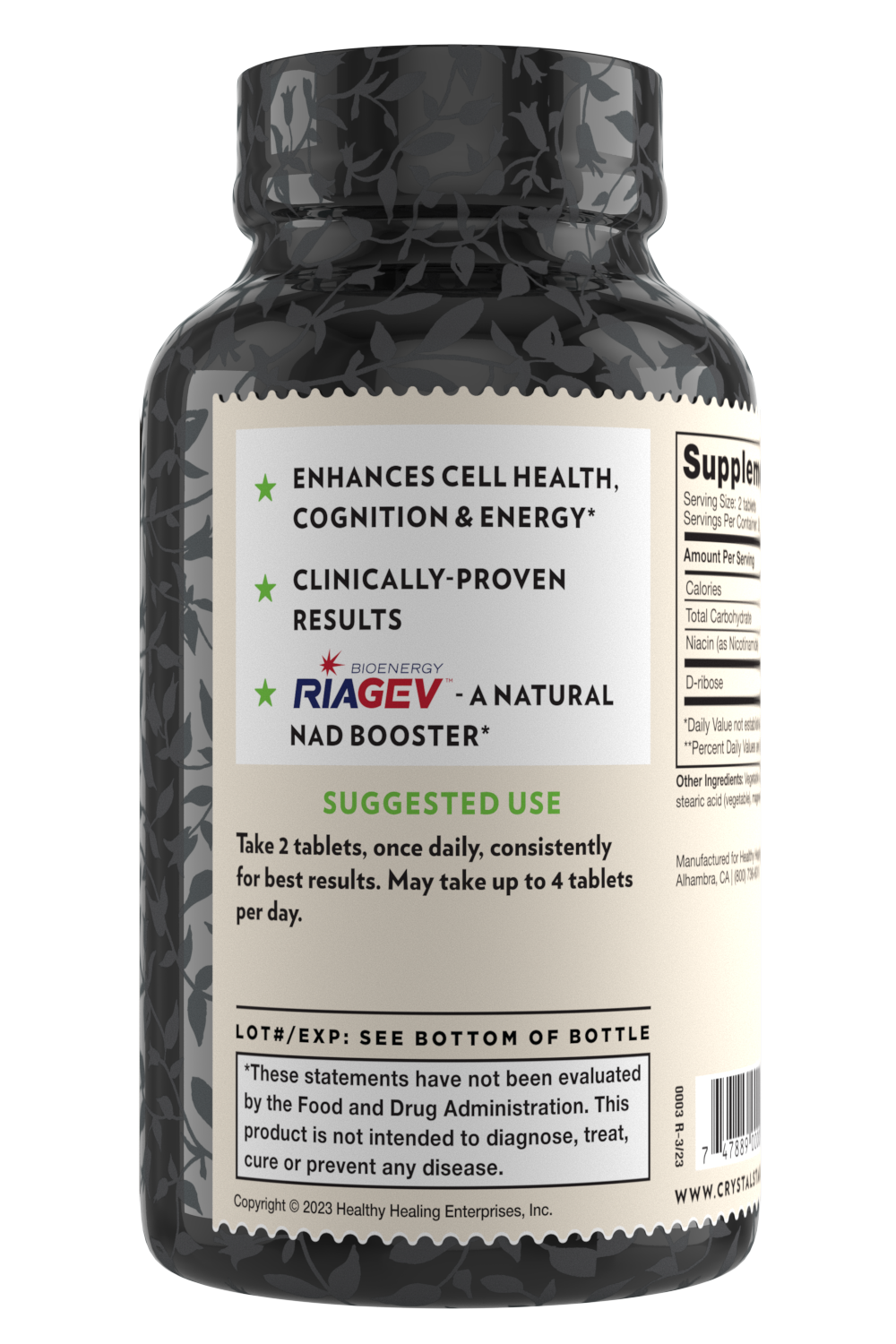 Crystal Star - Wholesale Oral Supplement/Vitamin - NAD+ Tablets1