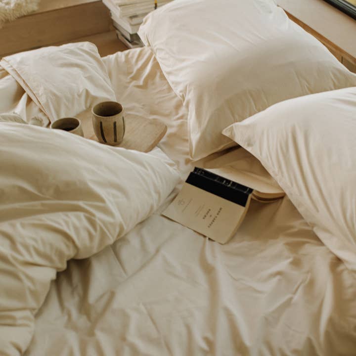 Takasa - Wholesale Sheet Set - Organic and Fairtrade Cool + Crisp Cotton Bed Sheet Set