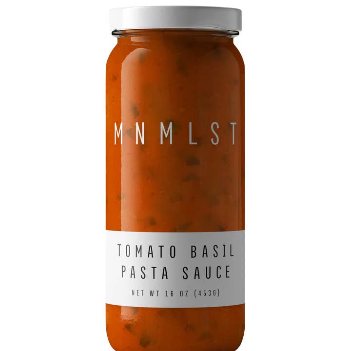 MNMLST - Wholesale Pasta Sauce - Tomato Basil Pasta Sauce