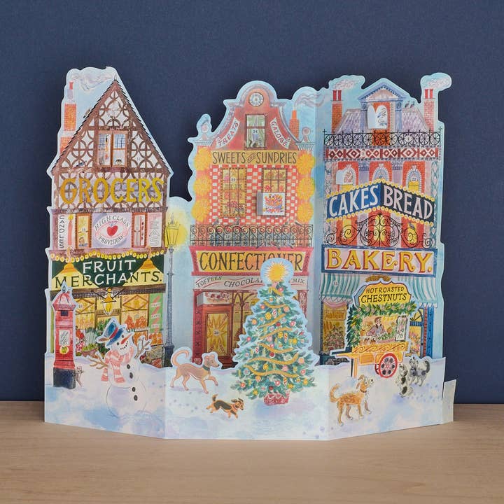 High Street Advent Calendar for wholesale by Art Angels
