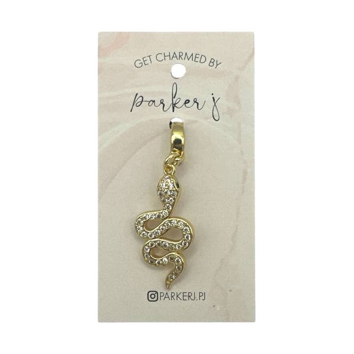 CZ Schlangenbeschwörung für den Großhandel von Parker J Jewelry & Charm Bar