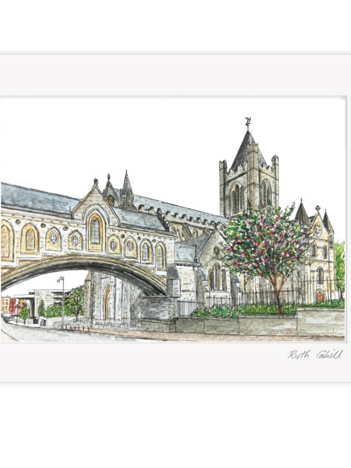 Stampa della Cattedrale di Christ Church per la vendita all'ingrosso da parte di Duck Blue®