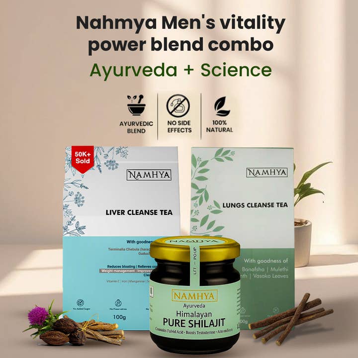Nahmya Combo Vitalité Masculine Power Blend (Copie) pour la vente par Namhya Ayurveda