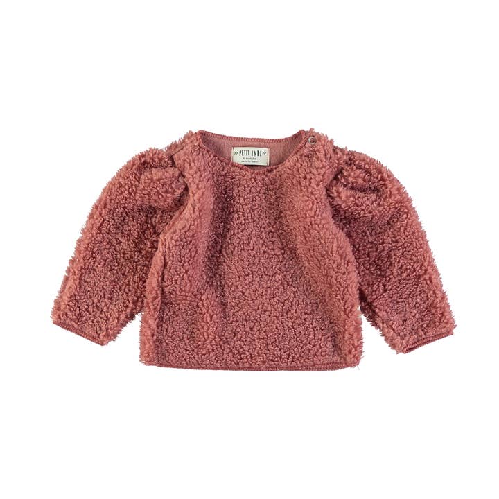 Furry Sweater for wholesale by Petit Indi